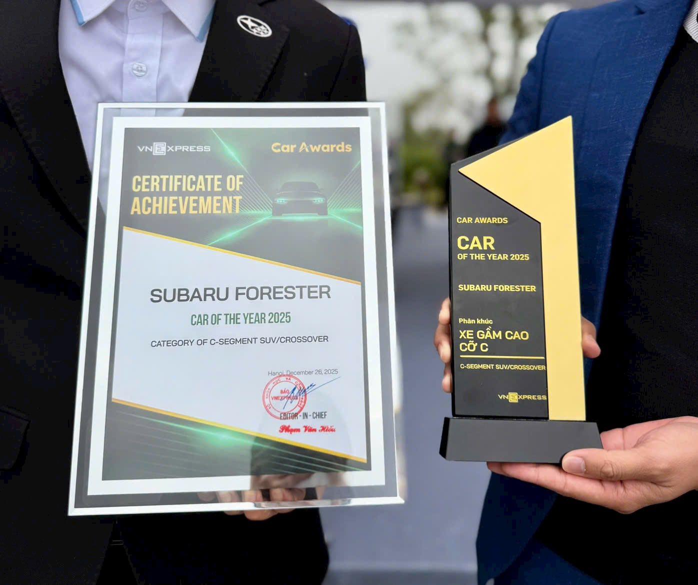🏆 Subaru Forester Hoàn Toàn Mới – Ô Tô Của Năm 2025 Phân Khúc SUV Hạng C