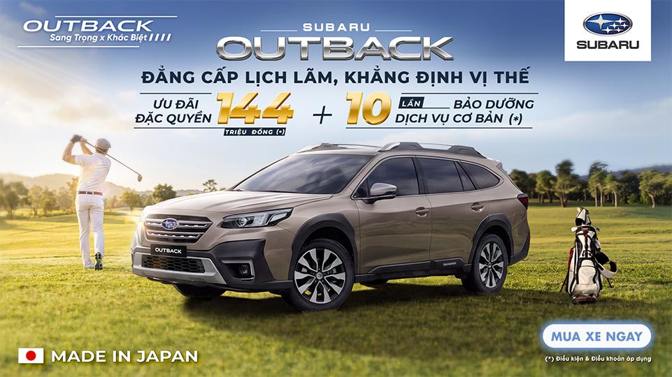 CHƯƠNG TRÌNH KHUYẾN MẠI THÁNG 09/2026 DÀNH CHO XE SUBARU OUTBACK